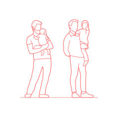 Humans Poses Holding Men Holding Babies Vinyl Svg File, Free Vectors File